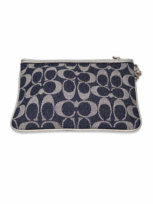 Coach Signature Patchwork Wristlet/Clutch Bag