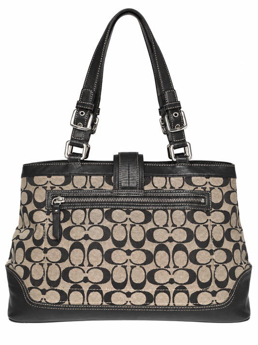 Coach Soho Signature buckle Flap Shoulder bag
