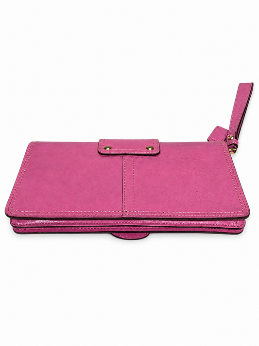 Coach Soho Leather Buckle Slim Envelope Wallet/Wristlet