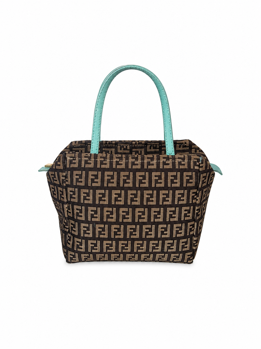 Fendi Mini Zucchino Canvas handbag