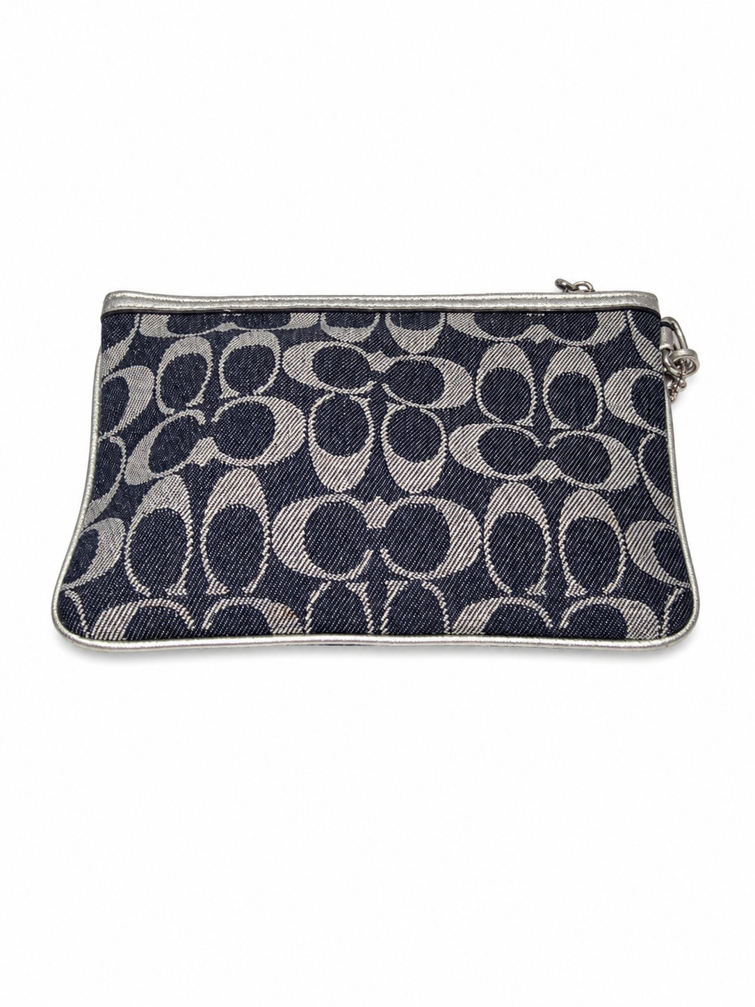 Coach Signature Patchwork Wristlet/Clutch Bag