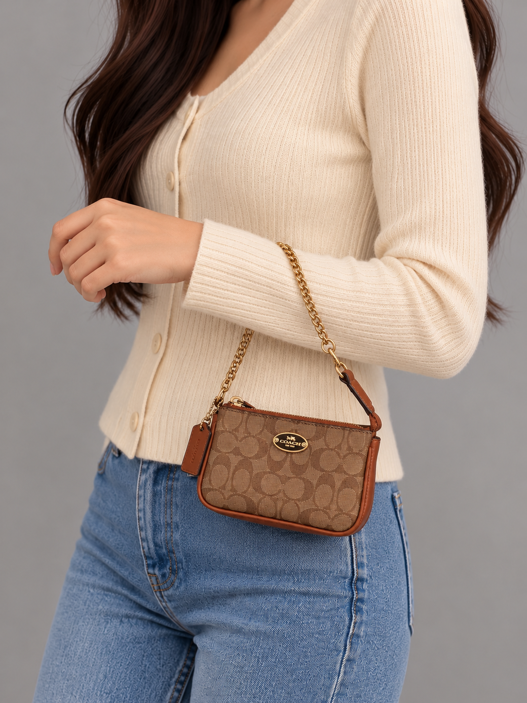 Coach Nolita 19 in Signature Canvas