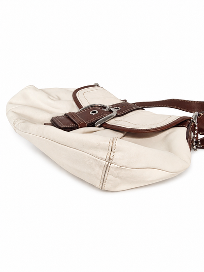 Vintage Coach Soho Leather Flap Bag