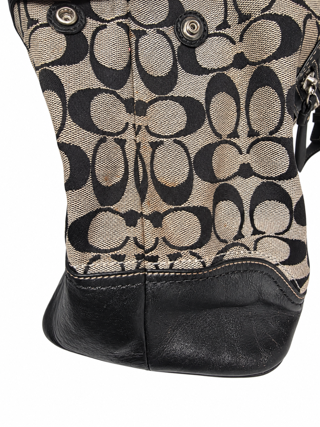 Coach Soho Signature buckle Flap Shoulder bag