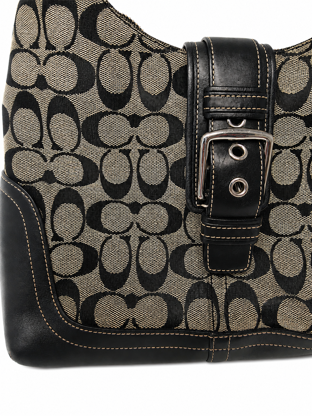 Vintage Y2K-era Coach Soho Signature Buckle Shoulder bag