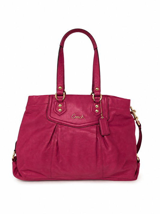 Coach Ashley Leather Carryall