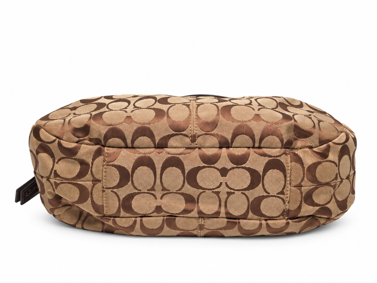 Coach Soho Lynn Signature Hobo Shoulder Bag