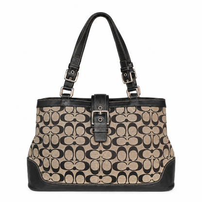 Coach Soho Signature buckle Flap Shoulder bag