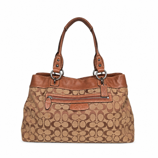 Coach Penelope Signature Shopper Tote bag