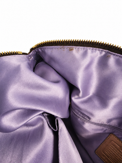 Coach Ashely Leather Satchel Bag