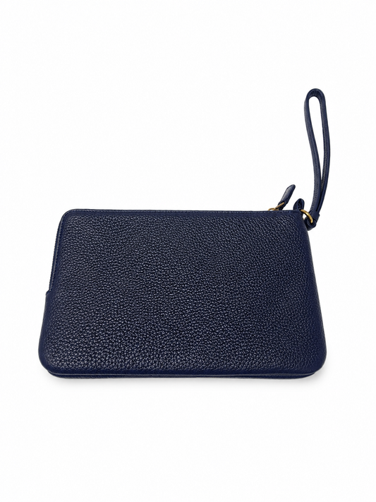 Coach Double Zip Wallet/Wristlet in Signature Crossgrain Leather