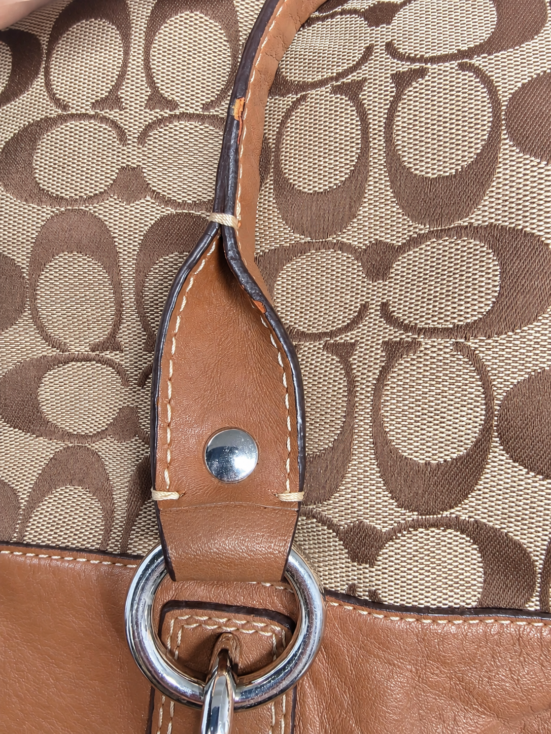 Coach Penelope Signature Shopper Tote bag