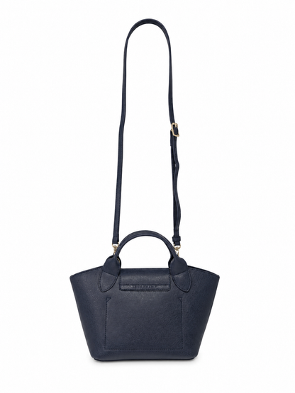 Longchamp Épure XS Textured Bag - Navy Blue