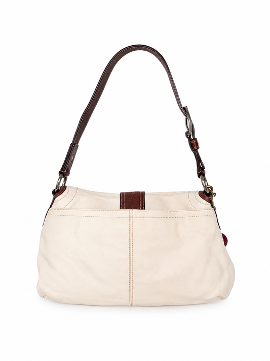 Vintage Coach Soho Leather Flap Bag