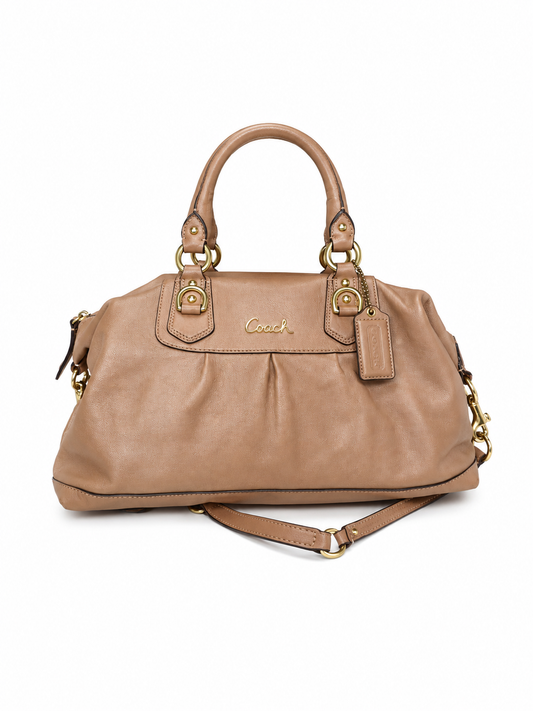 Coach Ashely Leather Satchel Bag