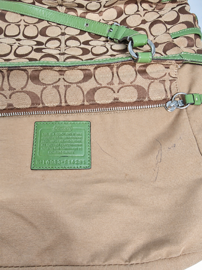 Coach Signature Pleated Gallery Tote bag