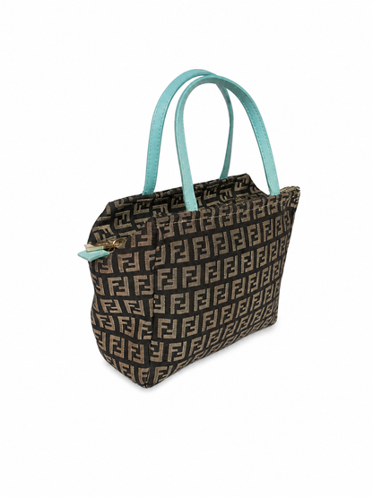 Fendi Mini Zucchino Canvas handbag