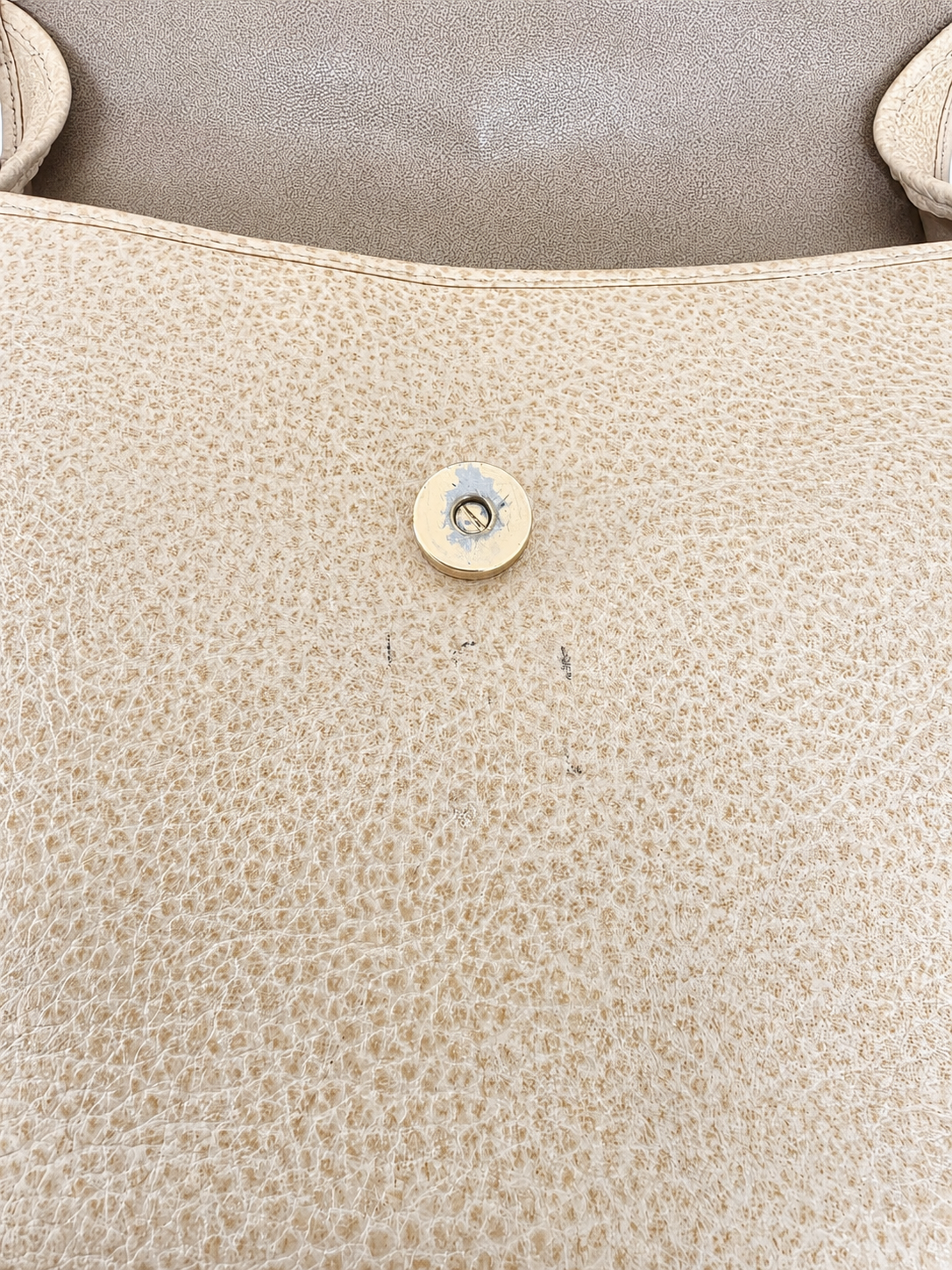 Vintage Christian Dior Leather Saddle Crossbody Bag