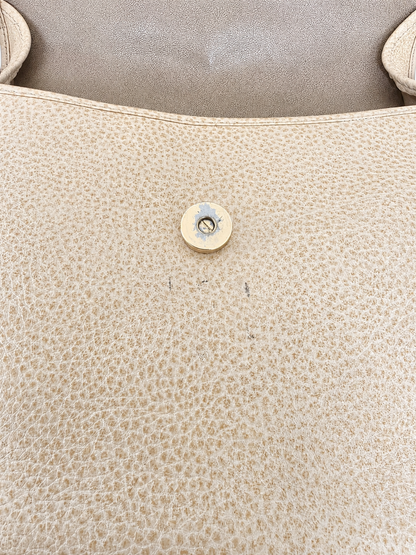 Vintage Christian Dior Leather Saddle Crossbody Bag