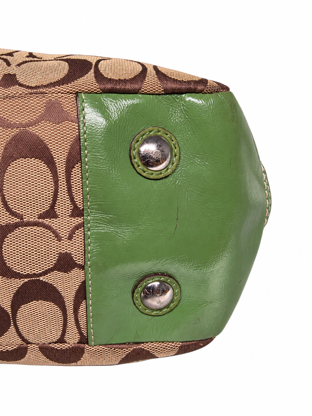Coach Signature Pleated Gallery Tote bag