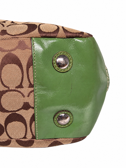 Coach Signature Pleated Gallery Tote bag