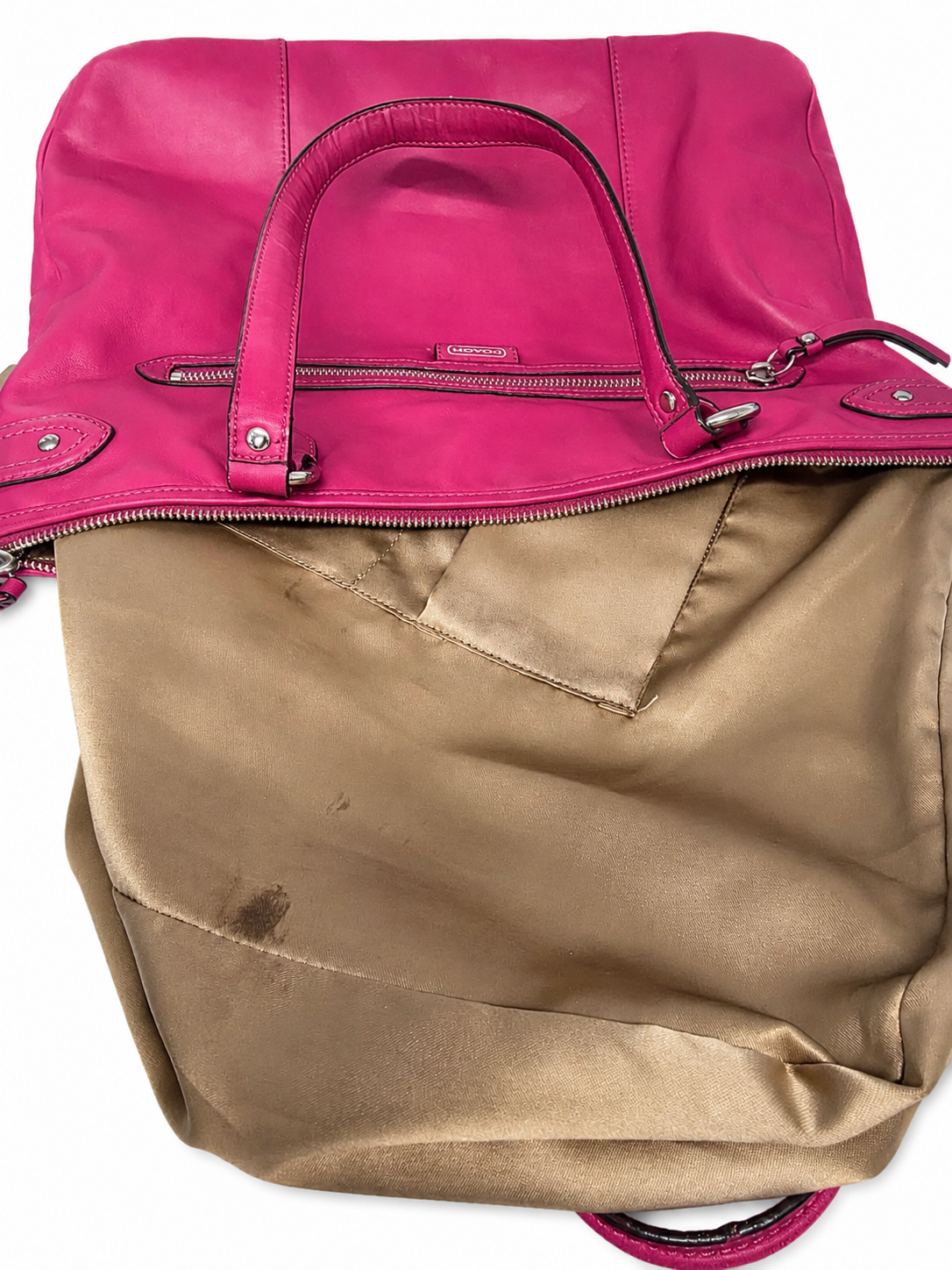 Coach Daisy Leather Emma tote