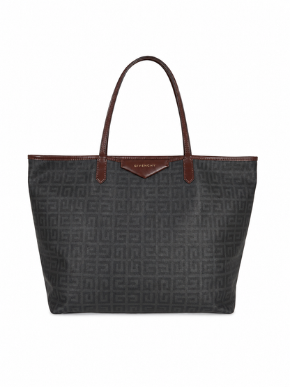 Givenchy Antigona Shopping Tote 4G Monogram Coated Canvas