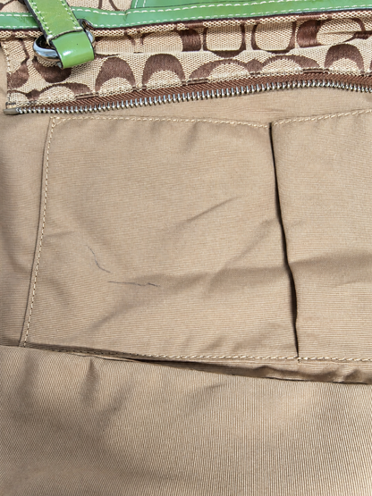 Coach Signature Pleated Gallery Tote bag