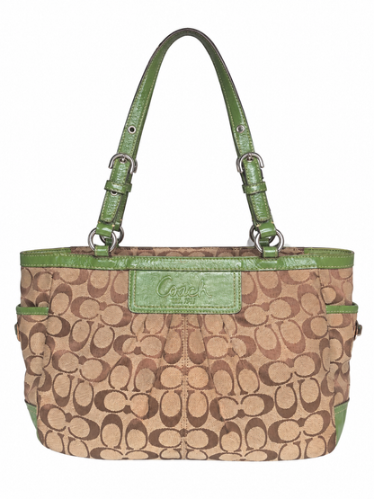 Coach Signature Pleated Gallery Tote bag