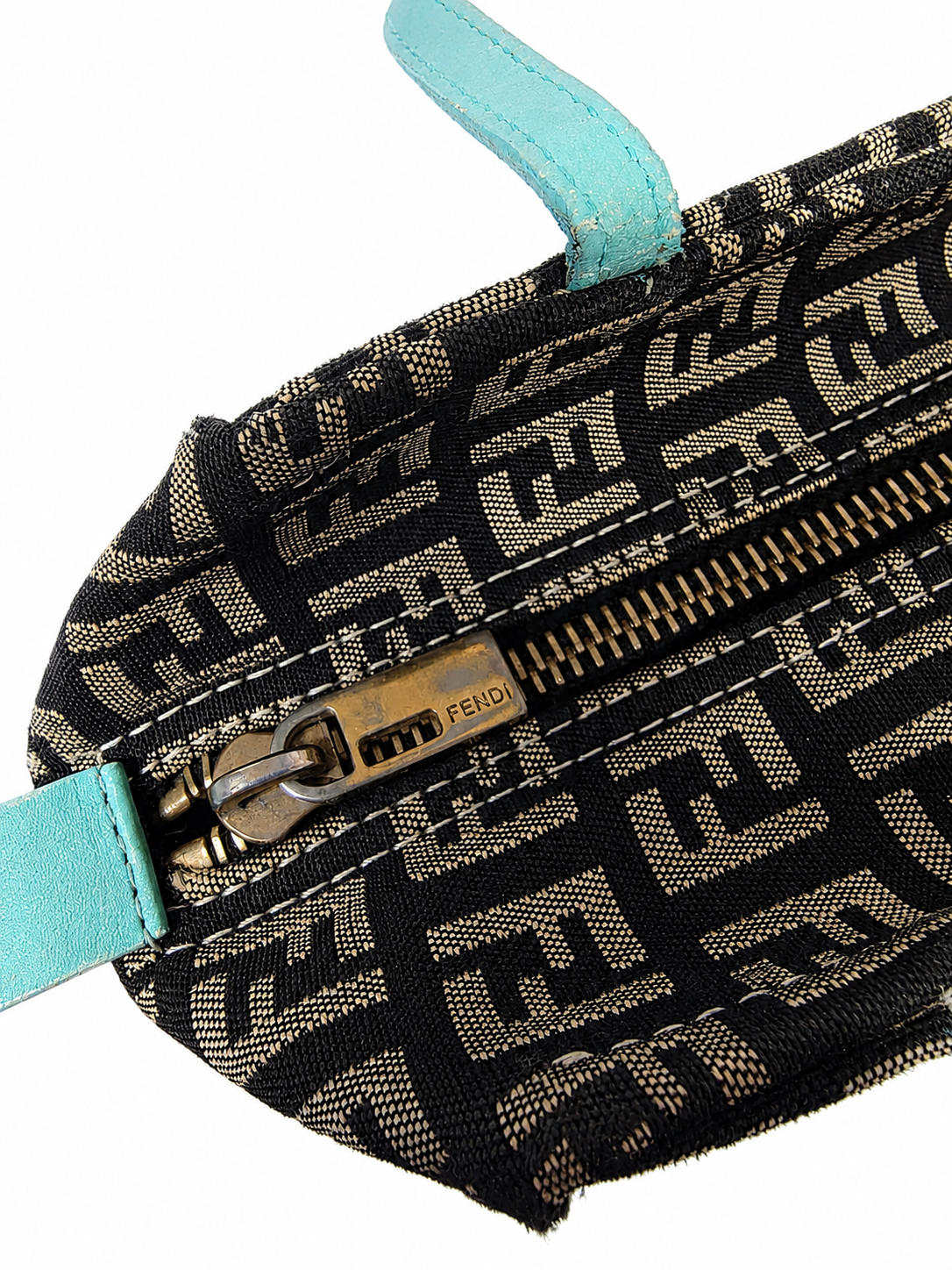 Fendi Mini Zucchino Canvas handbag