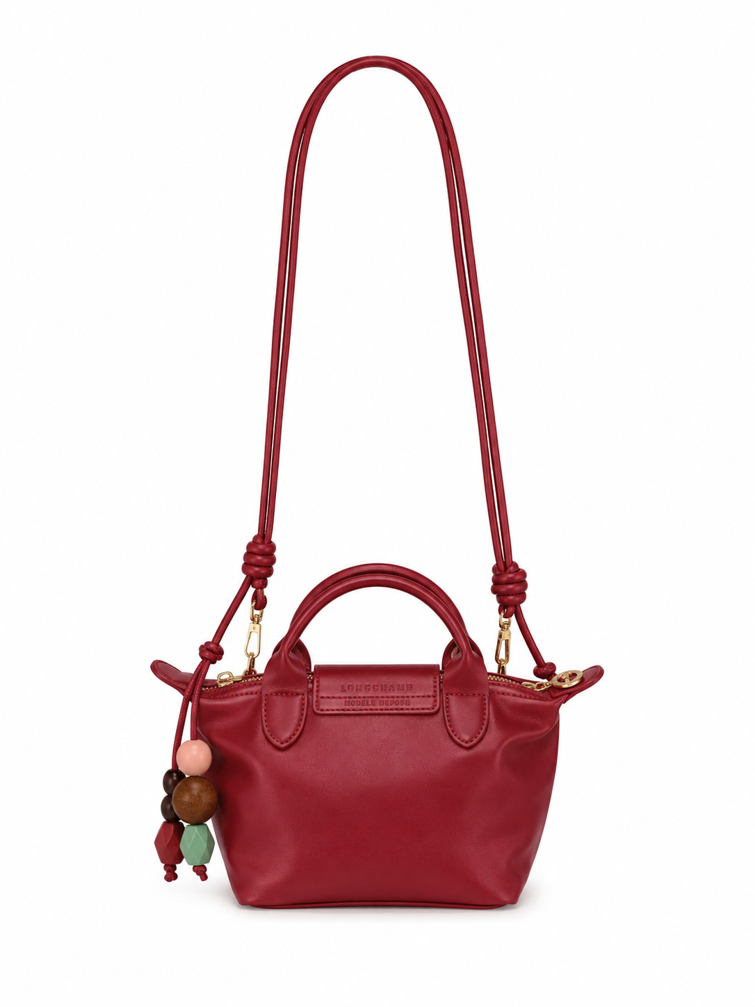 Longchamp Le Pliage Xtra XS Handbag - Burgundy Red