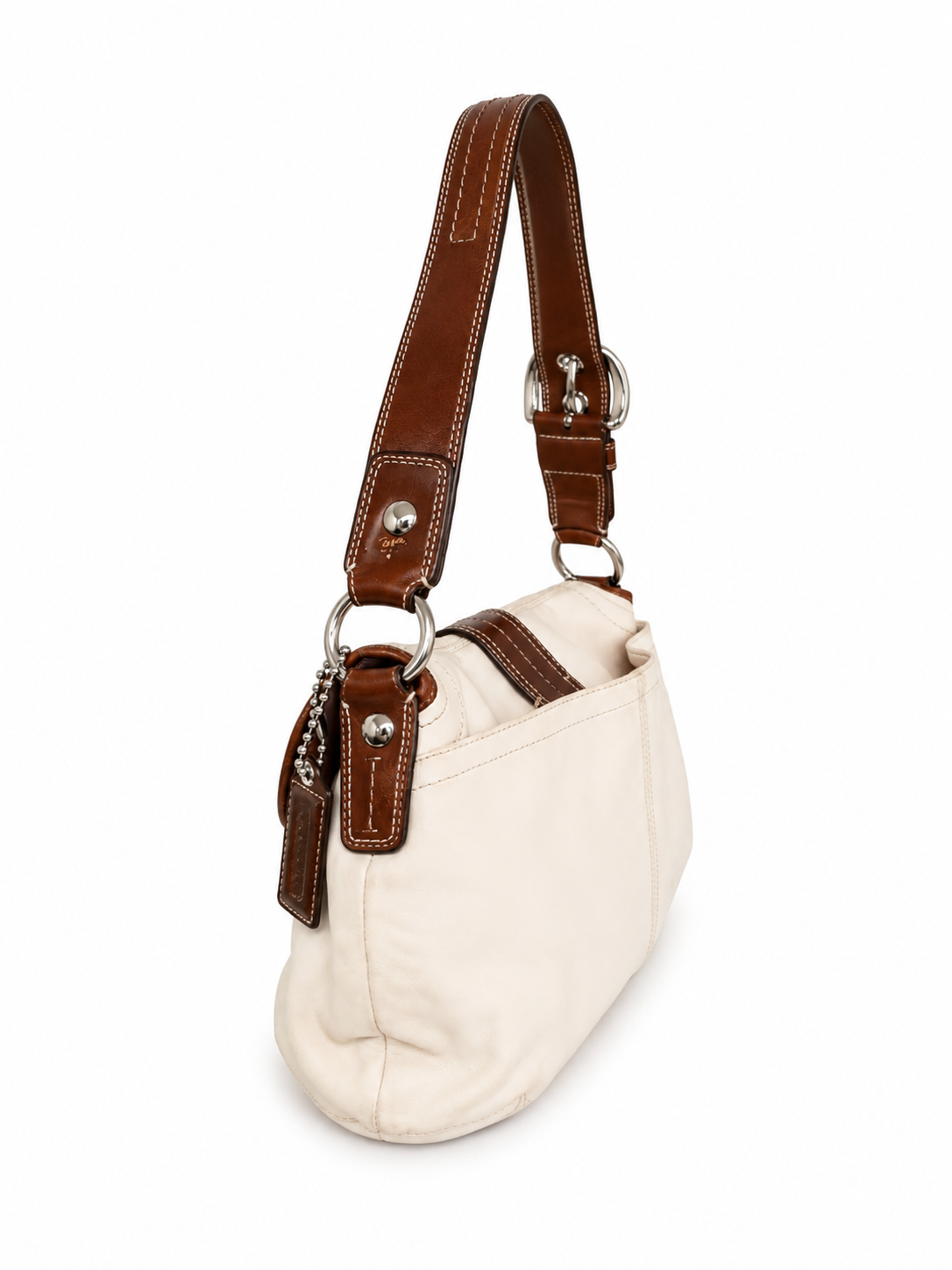 Vintage Coach Soho Leather Flap Bag