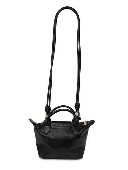 Longchamp Le Pliage Xtra XA Hangbag - Black Leather