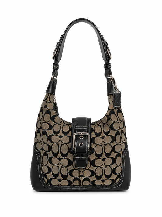 Vintage Y2K-era Coach Soho Signature Buckle Shoulder bag