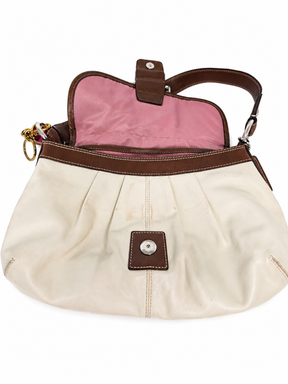 Vintage Coach Soho Leather Flap Bag