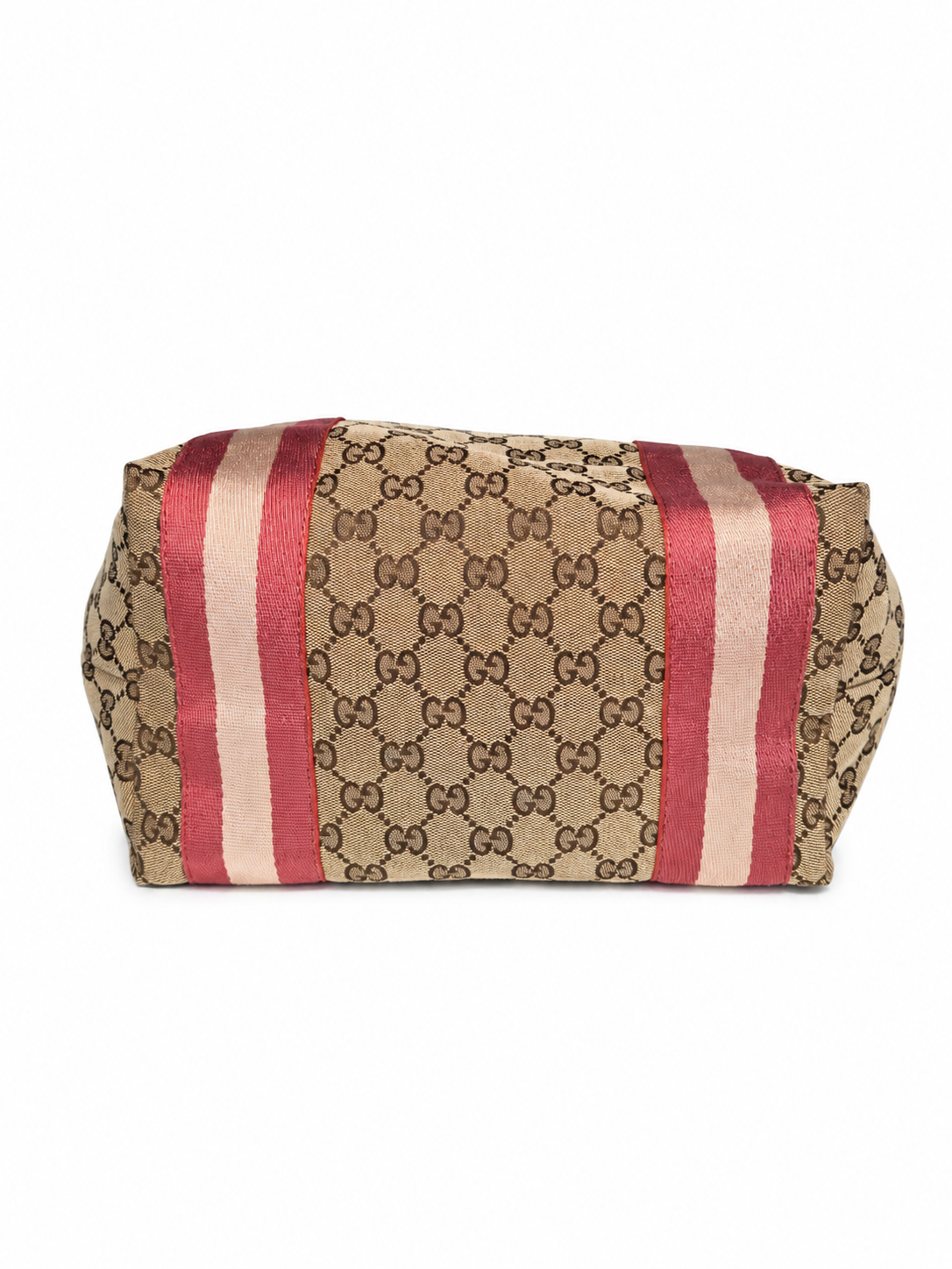 Gucci Jolie GG Canvas Web Stripe Tote Bag