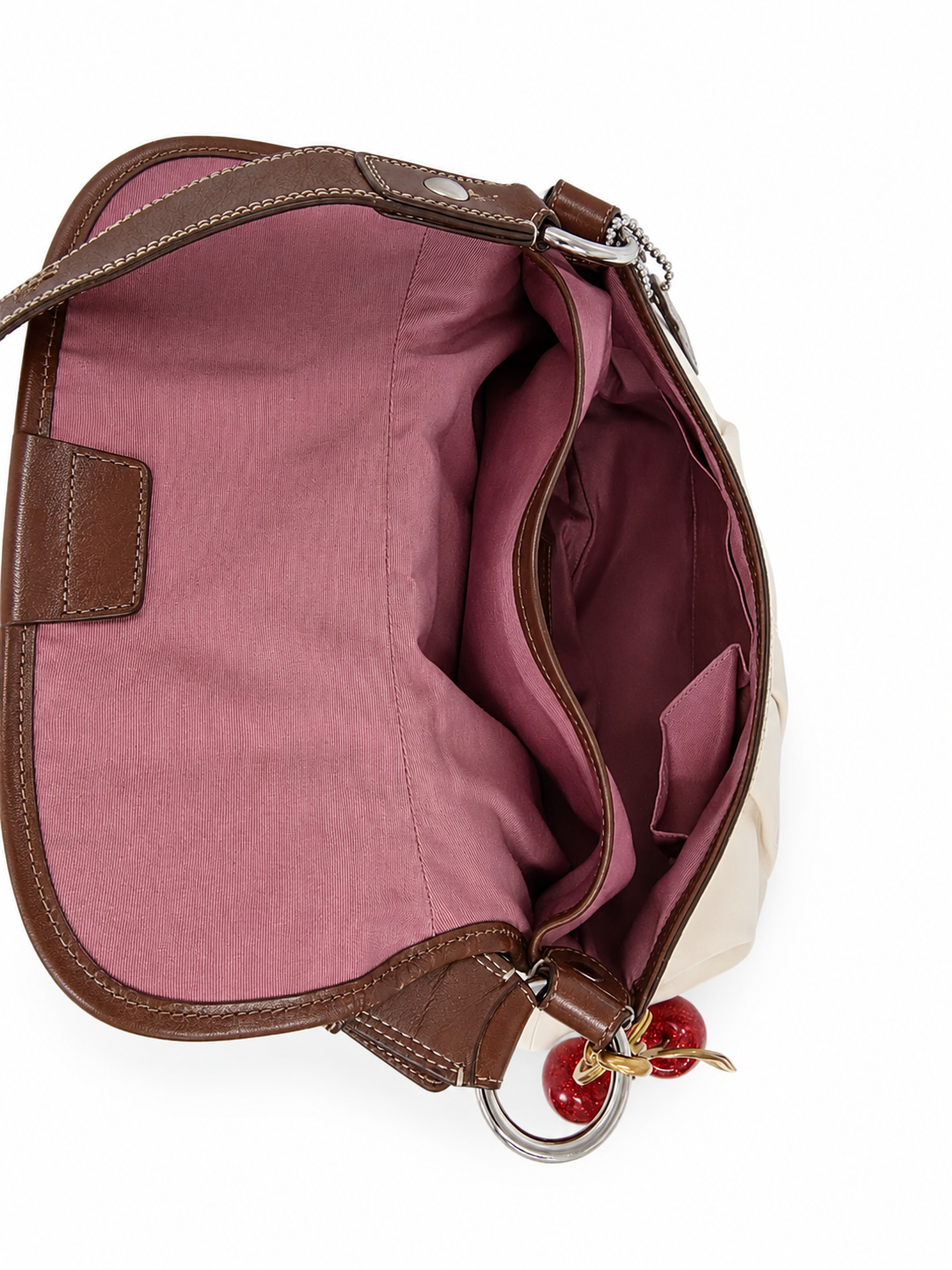 Vintage Coach Soho Leather Flap Bag