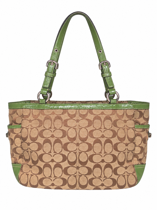 Coach Signature Pleated Gallery Tote bag
