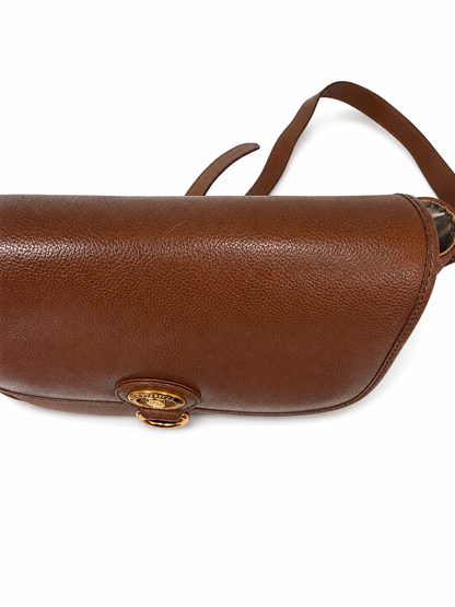 Vintage Burberrys of London crossbody saddle bag